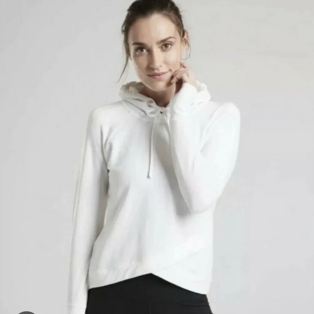 Athleta Pinnacle Criss Cross Hoodie